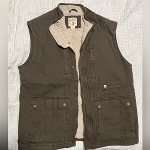 redhead vest size large